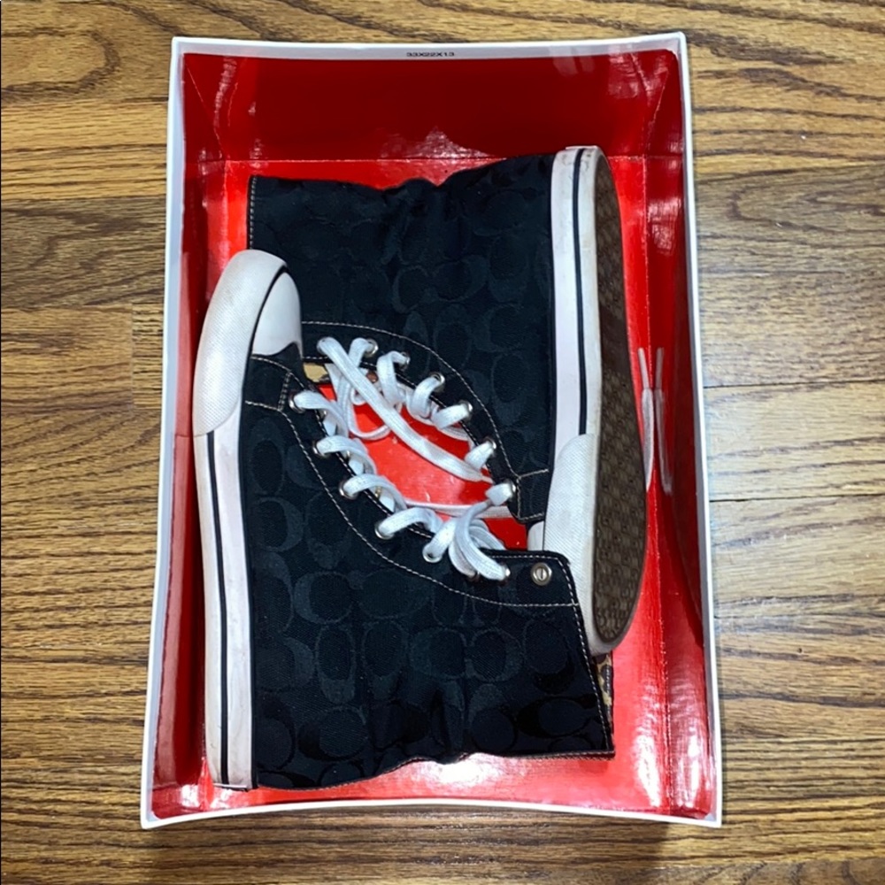 Coach hightop sneaker